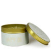 SOY CANDLE HAPPY ON MINTY BAMBOO 80X50MM