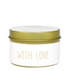 SOY CANDLE XS WITH LOVE FRESH COTTON 60X40MM - Image 2