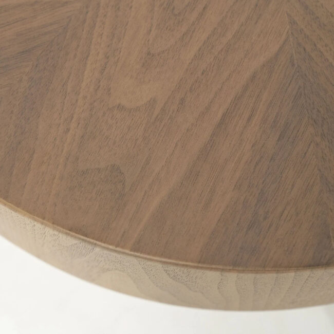 SIDE TABLE BOBBIE LIGHT BROWN 45X45X30CM - Image 3