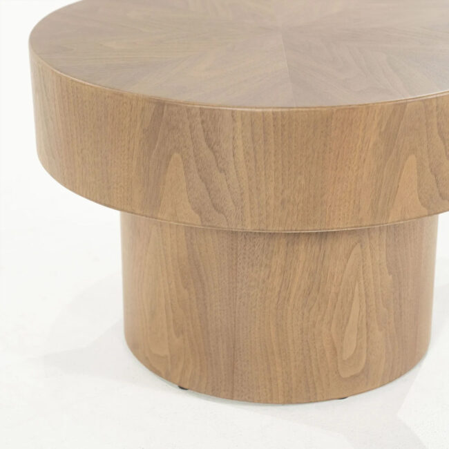 SIDE TABLE BOBBIE LIGHT BROWN 45X45X30CM - Image 4