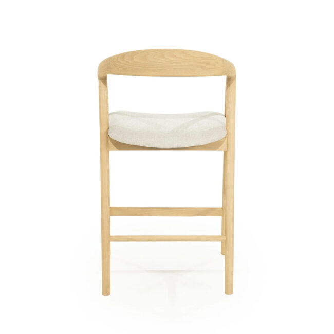BAR CHAIR RAYVEN NATURAL 55X60X94CM - Image 3