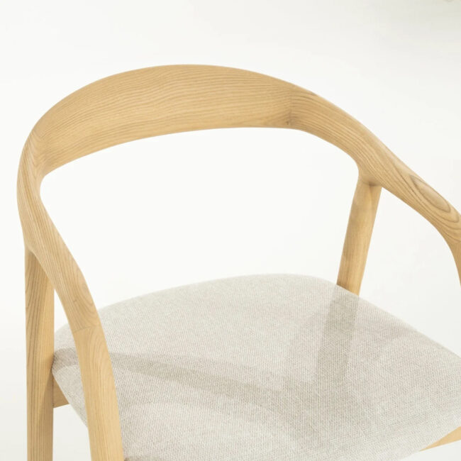 BAR CHAIR RAYVEN NATURAL 55X60X94CM - Image 4