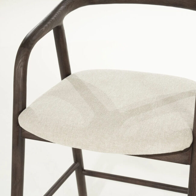 BAR CHAIR RAYVEN BROWN 55X61X94CM - Image 4