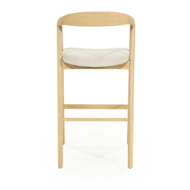 BAR STOOL RAYVEN NATURAL 55X62,5X104CM - Image 3
