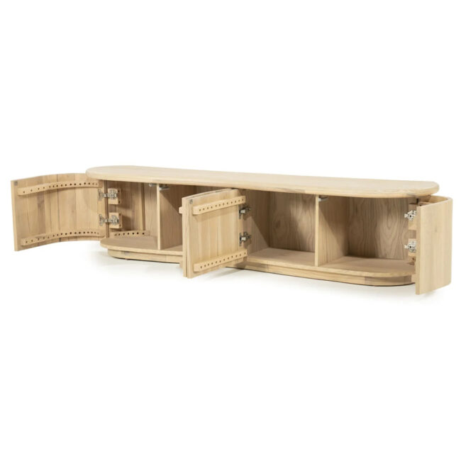 TV CABINET JOSH NATURAL 180X42X43CM - Image 3