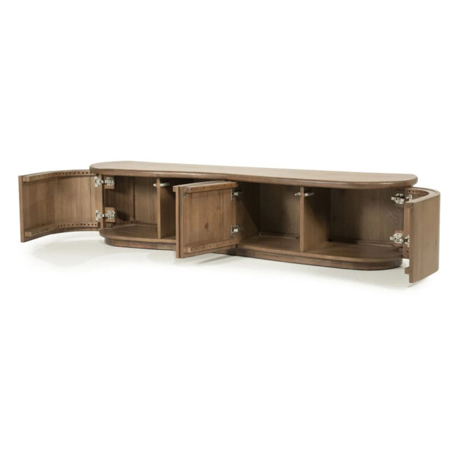 TV CABINET JOSH BROWN 180X42X43CM - Image 3