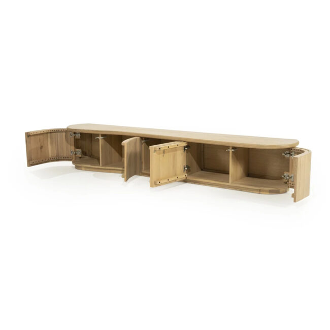TV CABINET JOSH NATURAL 240X42X43CM - Image 3