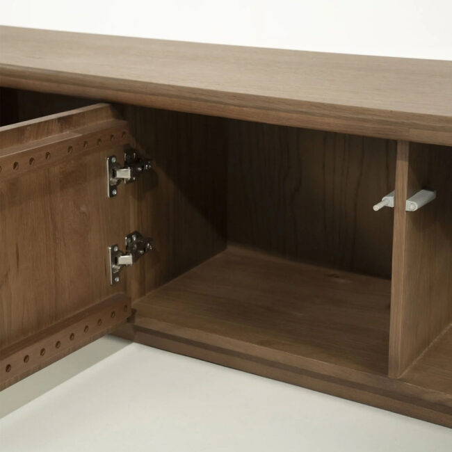 TV CABINET JOSH BROWN 240X42X43CM - Image 4