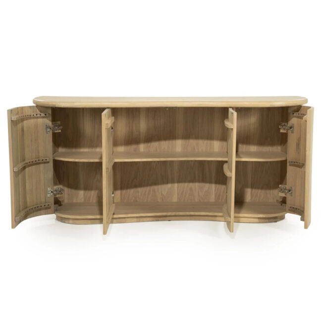 SIDEBOARD JOSH NATURAL 180X50X80CM - Image 3