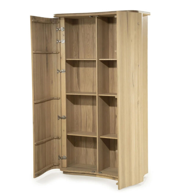CABINET JOSH NATURAL 120X50X210CM - Image 3