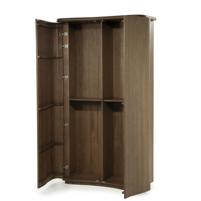 CABINET JOSH BROWN 120X50X210CM - Image 3