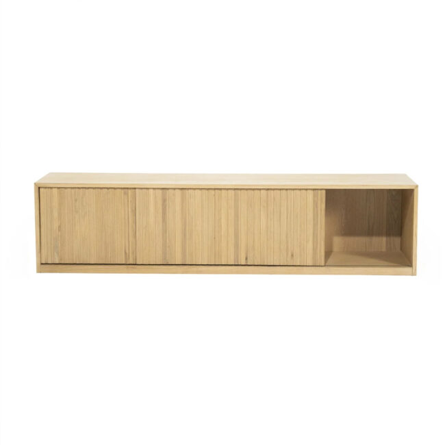 TV CABINET MILO NATURAL 180X42X43CM - Image 4