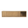 TV CABINET MILO BROWN 180X42X43CM - Image 3