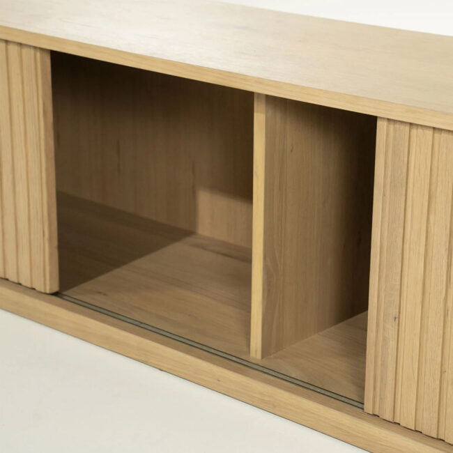 TV CABINET MILO NATURAL 240X42X43CM - Image 4