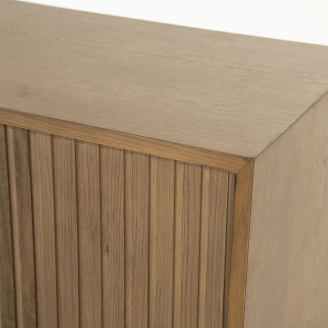 TV CABINET MILO BROWN 240X42X43CM - Image 4