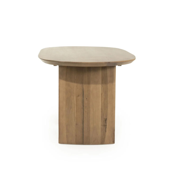 DINING TABLE DEX BROWN 180X90X77CM - Image 3