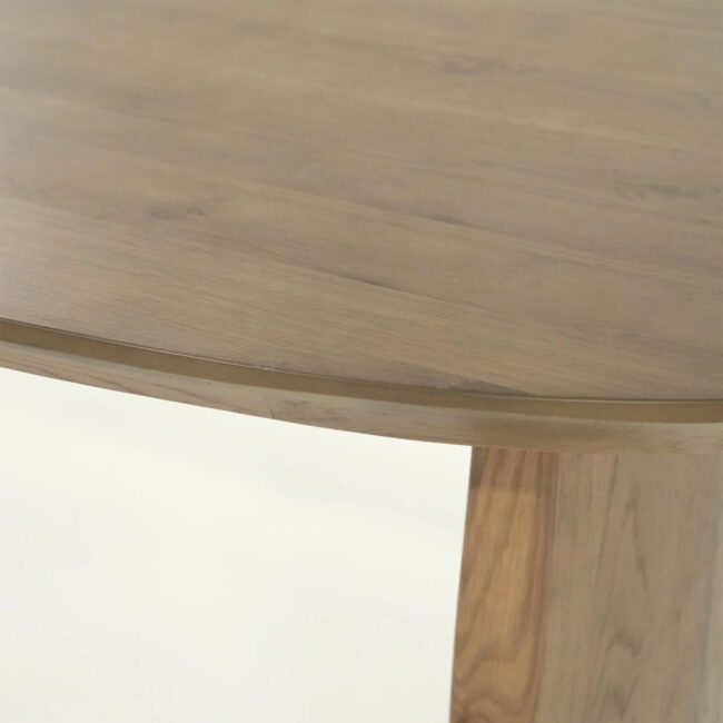 DINING TABLE DEX BROWN 180X90X77CM - Image 4