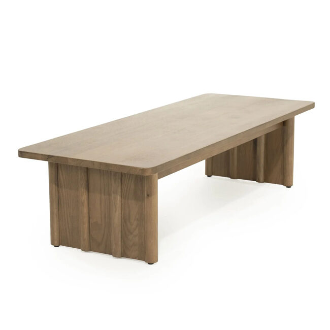 COFFEE TABLE JAKE BROWN 120X47X32CM - Image 3