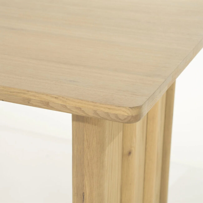 DINING TABLE JAKE NATURAL 180X100X77CM - Image 4