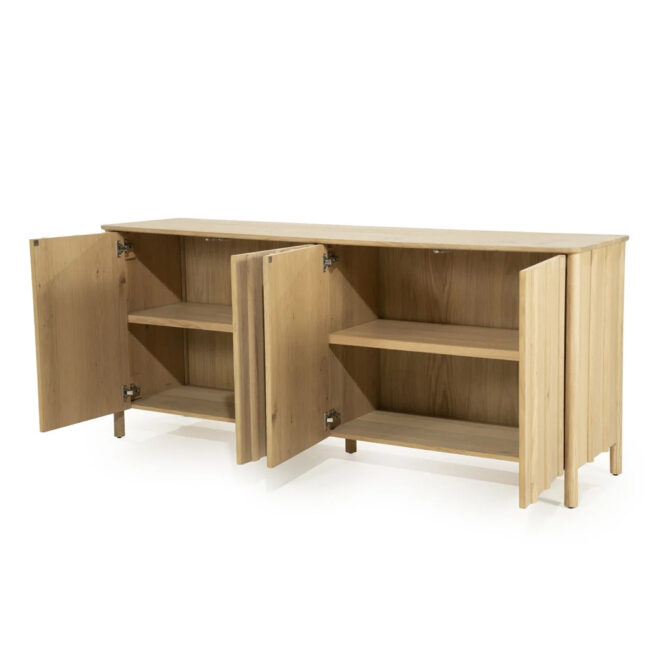 SIDEBOARD JAKE NATURAL 183X47X80CM - Image 4