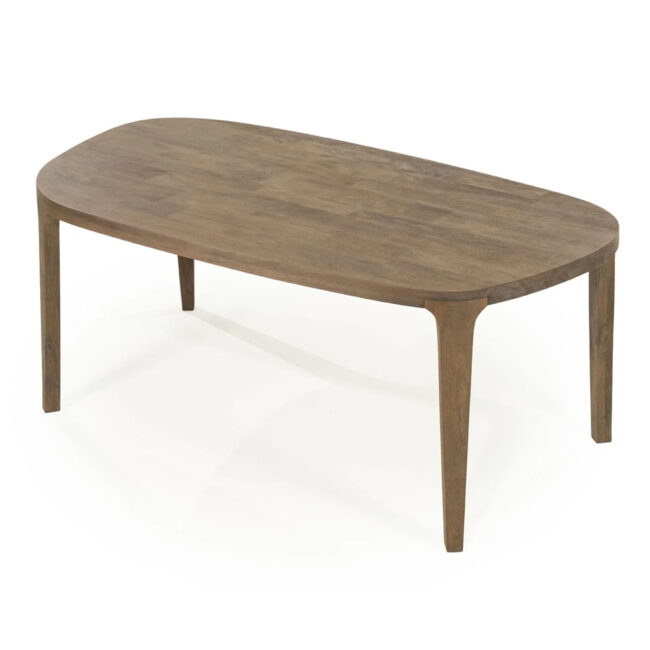DINING TABLE TAYLOR BROWN 200X110X76CM - Image 3
