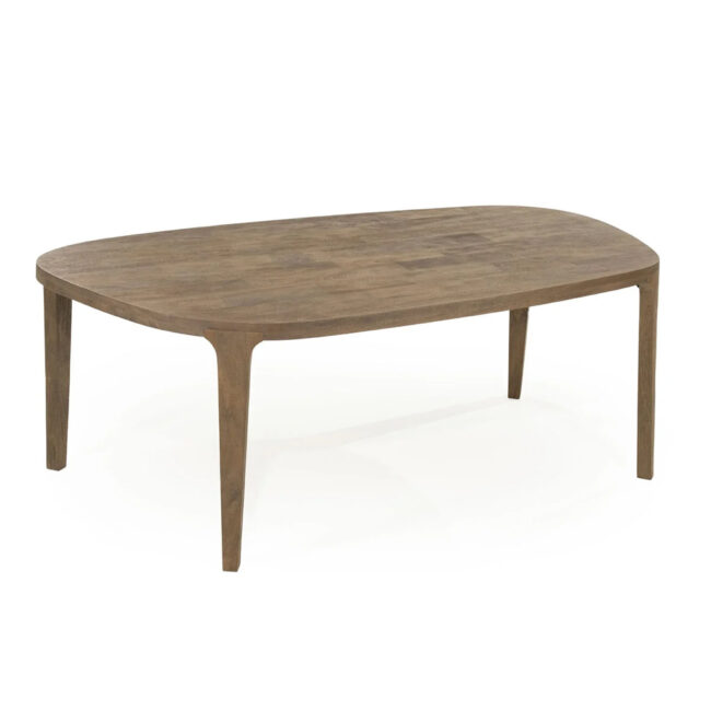 DINING TABLE TAYLOR BROWN 200X110X76CM - Image 4