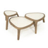 COFFEE TABLE FRED SMALL BROWN 51X60X35CM - Image 5