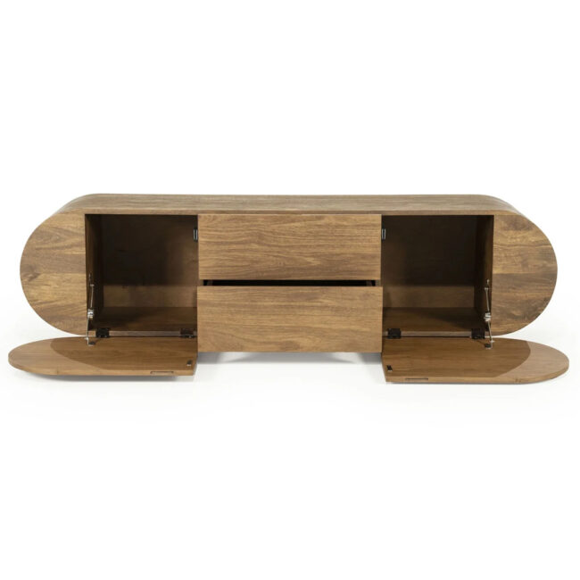 TV CABINET KING BROWN 160X40X43CM - Image 3
