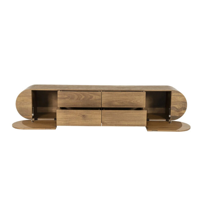 TV CABINET KING BROWN 210X40X43CM - Image 3