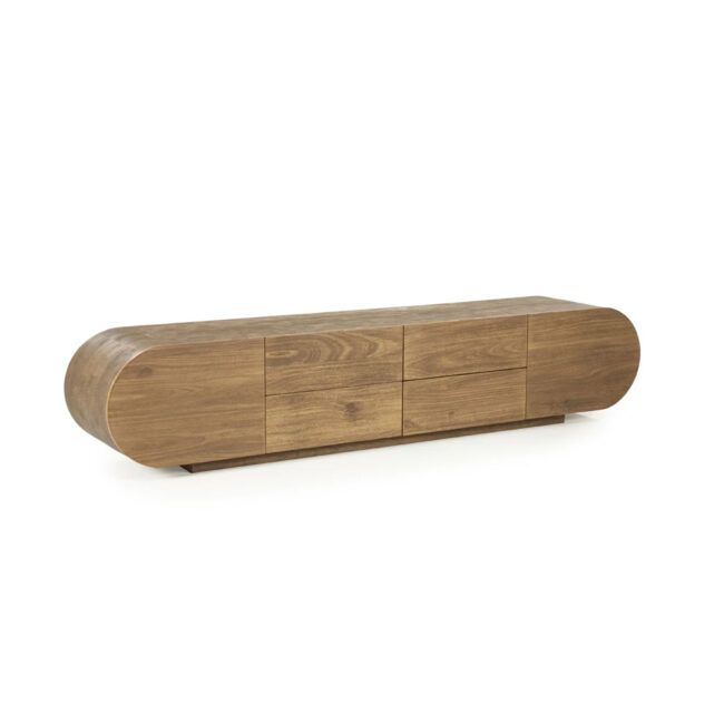 TV CABINET KING BROWN 210X40X43CM - Image 4