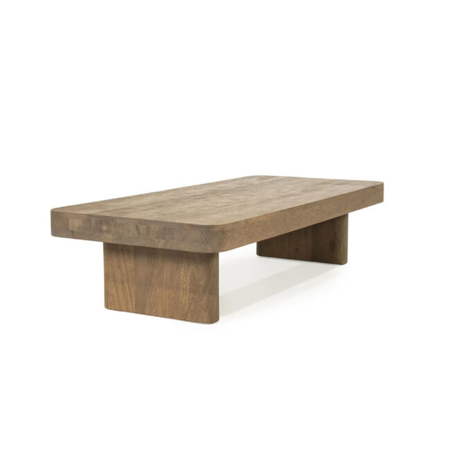COFFEE TABLE EDWARD BROWN 130X60X31CM - Image 3