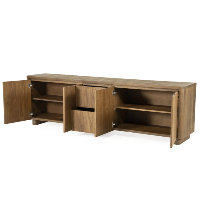 TV CABINET EDWARD BROWN 200X40X61CM - Image 3
