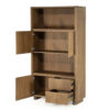 CABINET EDWARD BROWN 100X40X180CM - Image 3