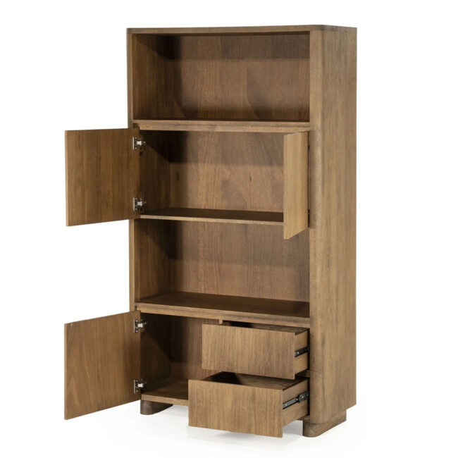 CABINET EDWARD BROWN 100X40X180CM - Image 3