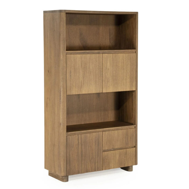 CABINET EDWARD BROWN 100X40X180CM - Image 4