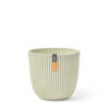 PLANTER BALL GROOVE SAWDUST WHITE