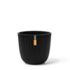 PLANTER BALL GROOVE TEXTILE BLACK