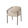 ALLORA DINING CHAIR TERRE WITH CUSHION 63X61X79CM