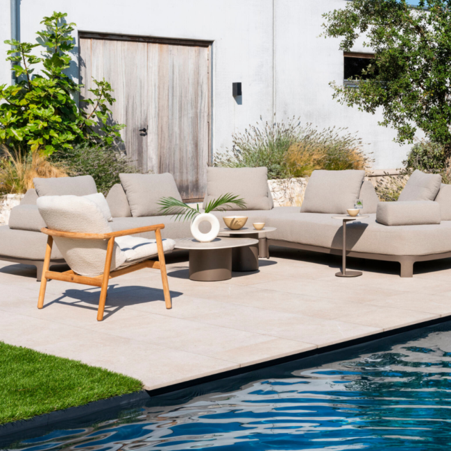 SANTORINI LOUNGE SET TERRE WITH SOFIE COFFEE TABLE - Image 2