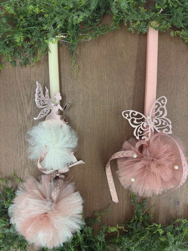 EASTER DECORATED CANDLES