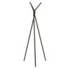 COAT RACK MATTO BLACK 67X60X160CM