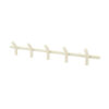 WALL COAT RACK MATTO 5 BEIGE 88X12X13,5CM - Image 2