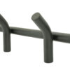 WALL COAT RACK MATTO 5 BLACK 88X12X13,5CM - Image 3