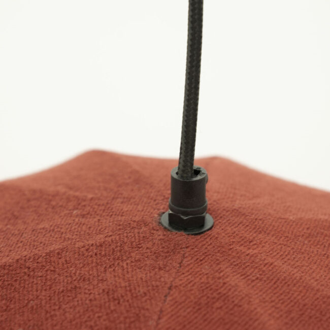 CEILING LAMP VINTA BURGUNDY 42X40X25CM - Image 3