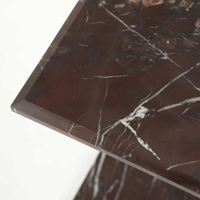 SIDE TABLE MIRAGE RED 36X25,5X56CM - Image 3