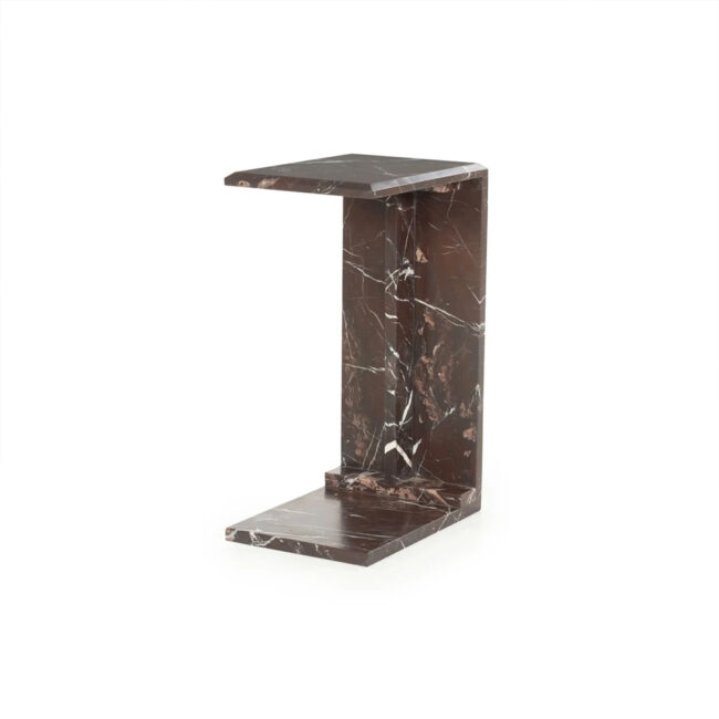 SIDE TABLE MIRAGE RED 36X25,5X56CM