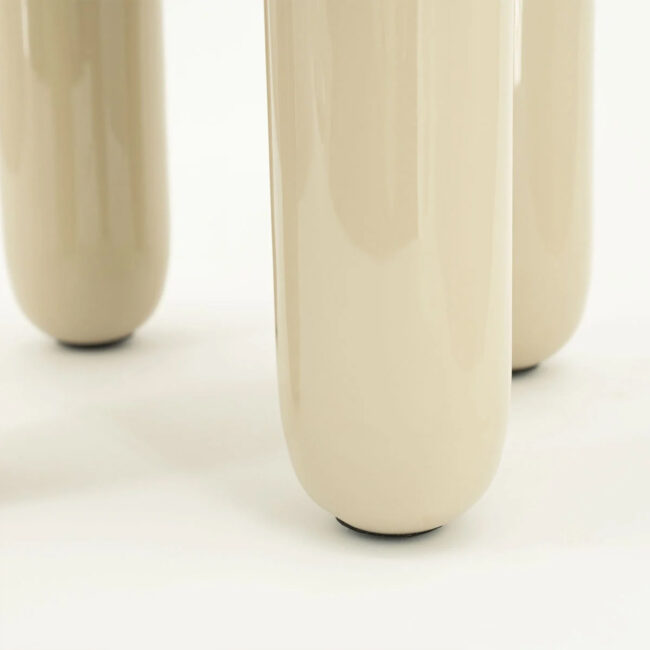 SIDE TABLE BALLOON BEIGE 43X43X45CM - Image 3