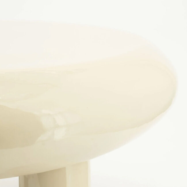 COFFEE TABLE BALLOON BEIGE 70X70X35CM - Image 4