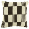 PILLOW TWIST BROWN 45X45CM