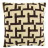PILLOW ZIGGY BROWN 50X50CM